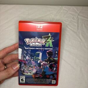 NWT Pokemon Legends: Z-A for Nintendo Switch 2, case included